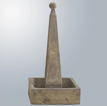 Giannini Garden Obelisk Fountain